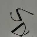 Coiled Lightning Cable, iPhone Charger Cable 3FT for Car, 2 Pack [Apple MFi Certified] 3 Feet Lightning Cord Compatible with iPhone14/13/12/11 Pro Max/XS MAX/XR/XS/X/8/7/Plus/6S iPad/iPod- Black