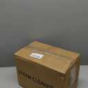 Handheld Steam Cleaner, 2500W Pressurized Steam Cleaner with 3 Brush Heads, Portable Steam Cleaner for Home, Car, Furniture, Kitchen, Bathroom and Wall, Orange (Black)