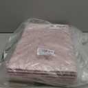 PRANDOM Larger Collapsible Storage Boxes with Lids Fabric Decorative Bins Cubes Organizer Containers Baskets Handles Divider for Bedroom Closet Living Room Pink 17.7x11.8x11.8 Inch 3 Pack