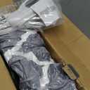 Homemate Heated Blanket Electric Throw - 50x60 Heating Blanket with 10 Fast Heat Levels 8 Hours Auto Off Soft Cozy Flannel Over-Heated Protection ETL Certification Keep Warming in Home (Grey Geometry)