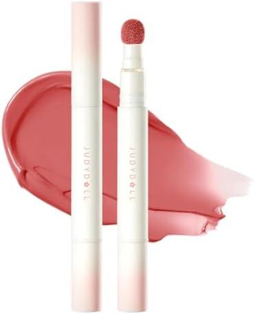 JUDYDOLL Matte Lip Cream, Smooth & Long-Lasting Velvet Lip Gloss, Red Lip Mud Non-fading Non-stick Cup, Cosmetics Makeup Care (N05 Petal Dream)