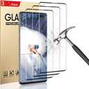 3 Pack Galaxy S10 Plus Screen Protector, 9H Tempered Glass, Ultrasonic Fingerprint Support, 3D Curved,HD Clear Scratch Resistant for Samsung S10 Plus(6.4 Inch) Glass Screen Protector