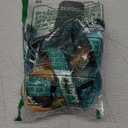 Tri-Color Dog Harness, Adjustable Step-in Design, No Pull, Heavy Duty, Medium Size, Blue Orange (M: 3/4"W x Chest 19''- 25")