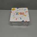 2 x XFM Silent Kids Wall Clock 8 Inch Non Ticking Battery Operated Kids Teaching Clock Colorful Analog Learning Clock Decorative for Kids Room Classroom School