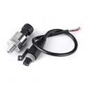 Pressure Transducer Sender Sensor for Oil Fuel 0.5-4.5V, Pressure Sender, 1/8" NPT Thread Stainless Steel, Compatible with Oil, Fuel, Air, Water(100PSI)