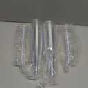 SUREHOME Plastic Champagne Flutes 40 Pack Disposable Champagne Glasses 5oz Clear Plastic Mimosa Glasses Wedding Cocktail Cups Bulk for New Years Eve Party Supplies 2025 Engagement Birthday Decorations