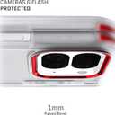 Ghostek Covert Clear Pixel 9 Pro Fold Case with Built-in Kickstand and Full Hinge Protection Shockproof Protective Phone Cover Designed for 2024 Google Pixel 9 Pro Fold (8") (Clear)
