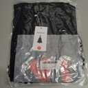 ZESICA Women's 2025 Summer 2 Piece Lounge Set Short Sleeve Graphic Print Tops and Shorts Outfits with Pockets (Black, S)