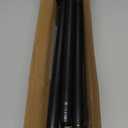 Thestoa Shower Curtain Rod Adjustable 43-92 inch, 1"Diameter Spring Tension Curtain Rod No Drill, Anti-Rust Non-Slip Shower Rod, Black Shower Curtain Rod for Bathroom Tension