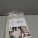 Ultra Thin Indoor Door Mat 36"x59", Washable Door Mat Indoor Entrance, Non Slip Rubber Backing Doormat Low-Profile Inside Entryway Mat, Unique Herringbone Design Entry Mat, Khaki (FOLD) (90x150cm)