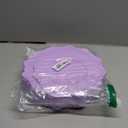 COLOSUS 60Pcs Lavender Purple Plastic Plates set,Heavy Duty Purple Disposable Plates include 30 Dinner plate 10.5 and 30 Salad/Dessert Plate 8.25 for Party and wedding