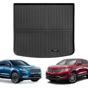 Custom for 2016-2018 Lincoln MKX/2019-2023 Lincoln Nautilus Cargo Mats Trunk Liner All Weather TPE Protection Mat Accessories (for 2016-2018 Lincoln MKX/2019-2023 Nautilus)