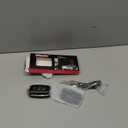 FT FUNTOR for Range Rover Key Fob Cover,Compatible with Land Rover LR4 Range Rover Sport Evoque Jaguar XJ XE XJL XEL XFL F-pace,5 Buttons TPU for Jaguar Key Fob Cover with Silver Edge (A-Black)