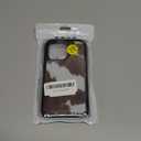 Compatible for iPhone 14 Pro Max Case Western Cowhide Print Luxury Design with Screen Protector Heavy Duty [Military Grade Protection] Shockproof Case for iPhone 14 Pro Max 6.7inch, Brown (Orange)