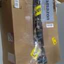 Snughome Desk Shelf, 44.9" Large Desktop Organizer Shelf, Desk Hutch for Computer Monitor, 4 Tier Desk Top Display Rack, Wood Desktop Bookshelf Storage Rack for Home Office Dorm (Rustic Brown)