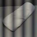 Large Half Moon Bolster Pillow for Legs, Knees, Lower Back and Head, Lumbar Support Pillow for Bed, Sleeping | Semi Roll for Ankle and Foot Comfort - Machine Washable Cover, White