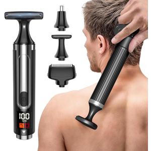 NUBACK Electric Back Shaver for Men