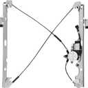 Front Passenger Side Power Window Regulator with Motor (2 Pins) Fit for 2007-2013 Chevrolet Silverado 1500/2500 HD/Suburban/Tahoe, GMC Yukon/Sierra, 2007-2008 Cadillac Escalade, 741-443