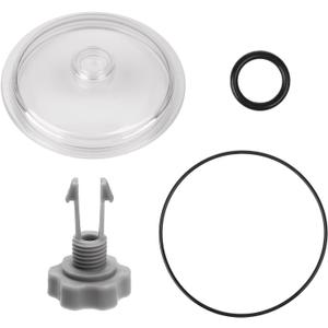 Sand Filter Pump Replacement Parts, SF15110 Pool Leaf Trap Cover Lid, Valve&O-Ring, Fits Intex 12 Inch Sand Filter Pumps, Replacement for Intex SF15110, 11823, SF80110-2, SF80110-1, ECO15110-2 Models