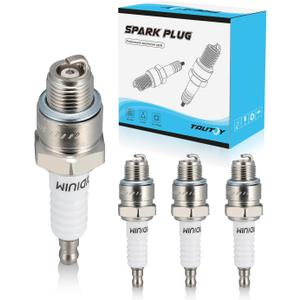 1134 BR8HS-10 Spark Plug Double Iridium 4PCS For Tohatsu Yamaha Mariner 2-Stroke Outboard Engines DT55C DT60C DT65TC DT75M DT85C DT90 DT100 DT115S DT150 DT200 DT225,30G 50H 60F 70B 75C 90A 1134 BR8HS-10 Spark Plug Double Iridium 4PCS For Tohatsu Yamaha Mariner 2-Stroke Outboard Engines DT55C DT60C DT65TC DT75M DT85C DT90 DT100 DT115S DT150 DT200 DT225,30G 50H 60F 70B 75C 90A