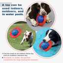 KADTC Dog Squeaky Toy for Small/Medium Dogs Fetch Training Toys Outdoor Interactive Indoor Chew Teething Crate Ball