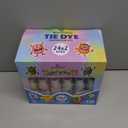 24 Colors Tie Dye Kit, Tie Dye Set for Kids, Pre-Filled Bottles, Non Toxic Permanent Fabric Dye Art Set, Easy DIY Fabric Art - Create Fun (24 Colors)