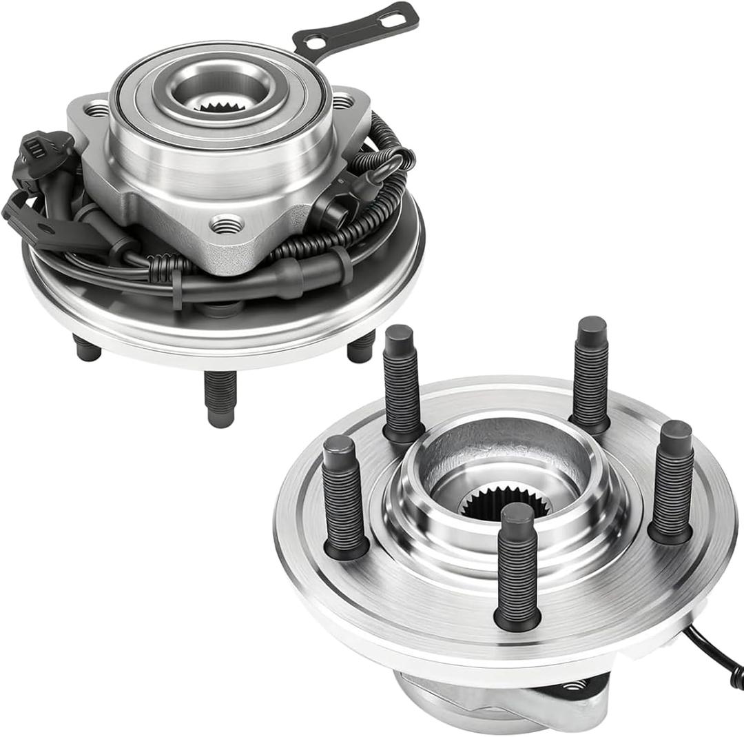 515078 Pair 2 Front Wheel Hub & Bearing Assembly for 2006-2010 Ford Explorer Mercury Mountaineer
