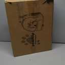 Pawstrip Cat Backpack Carrier with Large Space Bubble Window, Airline Approved Breathable Pet Carrier for Small Dogs Cats up to 15lbs, Foldable for Travel Hiking & Outdoor Use (Gray)