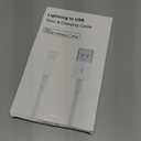 Susnwere 4 Pack [Apple MFi Certified] Apple Charging Cables 6ft, iPhone Chargers, Lightning Fast iPhone Charging Cord for iPhone 12/11/11Pro/11Max/ X/XS/XR/XS Max/8/7, ipad(White)