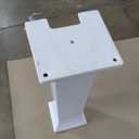 KOHLER K-2344-8-17 Memoirs Stately Rectangular Pedestal Bathroom Sink, 24 1/2", White