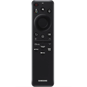 Samsung SolarCell Remote, Solar Powered, Self-Charging TV Remote Control, USB-C Rechargeable, Innovative Design, Made of Recycled Materials, 2025, VG-TM2560EN/ZA, Black