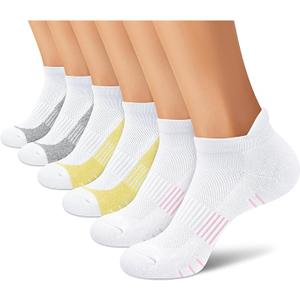 cuangya Ankle Socks for Women - Athletic Low Cut Running Cushioned Socks, Size 5-8