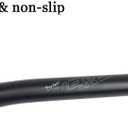 Wake 31.8mm MTB Mountain Bike Handlebar, Aluminum Alloy Mountain Bike Bicycle Riser Handlebar Extra Long 720/780mm with Paint Matte Surface (Black, 720mm)