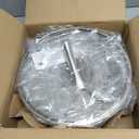 VocVoi Stainless Steel Pan, 12 Inch with Lid Stainless Steel Frying Pan, Non Toxic Tri-Ply Skillet, PFOA&PTFE Free, Oven and Dishwasher Safe, Induction Compatible
