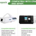 12 Pack Universal Fit in-Line Filters for CPAP and BiPAP Machine, Filter Resmed Airsense/Aircurve 10/11 Supplies, Dreamstation 2 Replacement Accessories Parts, C Pap 22/25mm Tube Machines