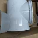 Silver Dryer Vent Hose for Tight Space Includes 2 90-degree Dryer Vent Elbow and 1 Dryer Vents Duct, Flexible Dryer Hose Vent Kit-Space Saving, Indoor Dryers Vents Connector, Easy installation