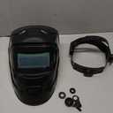Auto Darkening Welding Helmet, True Color Welding Hood, 1/25000s Response Time, Arc Sensor, Solar Powered Welder Hood Mask, Suitable for TIG MIG STICK CUT GRIND