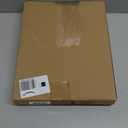 Leinuosen 12 x 10 Inch Magnetic Bulletin Board Dry Erase Memo Board Freestanding Metal Easel for Magnet Display for Tabletop Desktop Home Office Decors (1 Pcs)