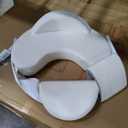 Momcozy CozyPro Nursing Pillow - All Around Lumbar & Arm Support - Safety Guard, Firm & Springy Memory Foam-Stable, Ergonomic Support, Easier Breastfeeding, Wider Cushion, Adjustable, Removable Cover