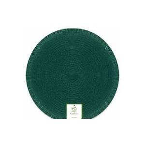 HDO 4 Packs Fringe Placemat Green