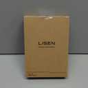 LISEN Tablet Stand for iPad Holder Desk Portable Monitor, Foldable Home Office Desk Accessories Kindle Stand Travel for iPad Holder Dorm College Essentials Fits Tabs iPhone 4-15.9" Black