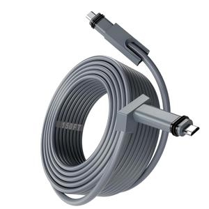Starlink 150FT Replacement Cable for Satellite Dish and Router, Waterproof Extension for Starlink Mesh Router, Grey