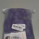 47 Inches Long Purple Braided Hair Anime Costume Wig  High Temperature Heat Resistant Silk Fiber  Natural Looking Cosplay Wig for Halloween Party, Cosplay (Purple, Adult Size)