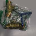 2pcs American Valve M71QT 1/2" Hose Bibb, 1/2 Inch, Brass