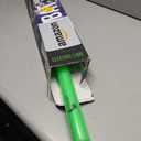 Glow in The Dark Plastic Baseball Bat w/ 3 Glow in The Dark Plastic Baseballs Bundle UV Flashlight Included (Electric Lime), One Size