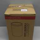 Gold Bathroom Trash Can with Lid  2.4 Gallon Small Brass Garbage Can, Swing Lid & Non-Slip Base for Office, Laundry,Bedroom(Single) (SINGER)