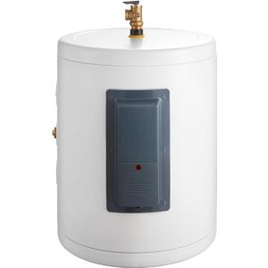 Electric Water Heater 10 Gallon, 1.6Kw instant Water Heater with Instant Hot Water, LED Display, Knob Control, IPX4 Waterproof, Side Connections - Compact for Bathroom, Kitchen, RV, Apartment