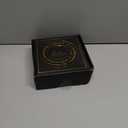 Mini Car Drum Cymbal For Car Air Vent (Gold)  Crash Cymbal Dashboard Ornament Accessory for Musicians, Drummers, Music Lovers  Funny Auto Interior Gift for Men Women Teens (1 Pack)