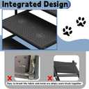 Dog Stairs for Car, Dog Steps for Car with Upgraded Load-Bearing Capacity, Dogs Stairs for Large Dogs, Pet Steps, 5 Steps
