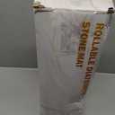 Dish Drying Mat Large Stone Dish Drying Mat For Kitchen Counter Collapsible Quick-Drying Sleek Diatomaceous Versatile Stone Drying Mats For Cups Dishes Bottles Marble (black, 16"19")